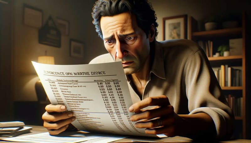 Custo de Divórcio: Valor Total e Levantamento Detalhado