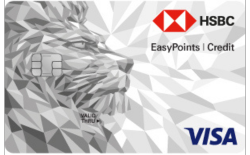 Imagem do cartão HSBC Easy Points