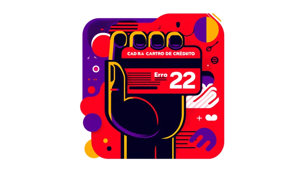 Erro 22 no cartão de crédito: o que é e como resolver?
