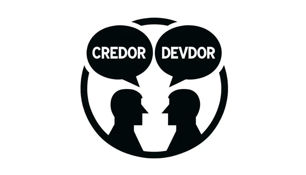 Credor e devedor: Entenda a diferença!