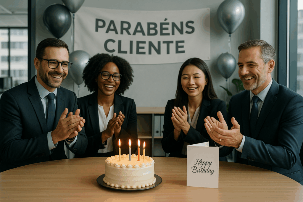 Mensagens de aniversário para clientes: Veja 21 exemplos
