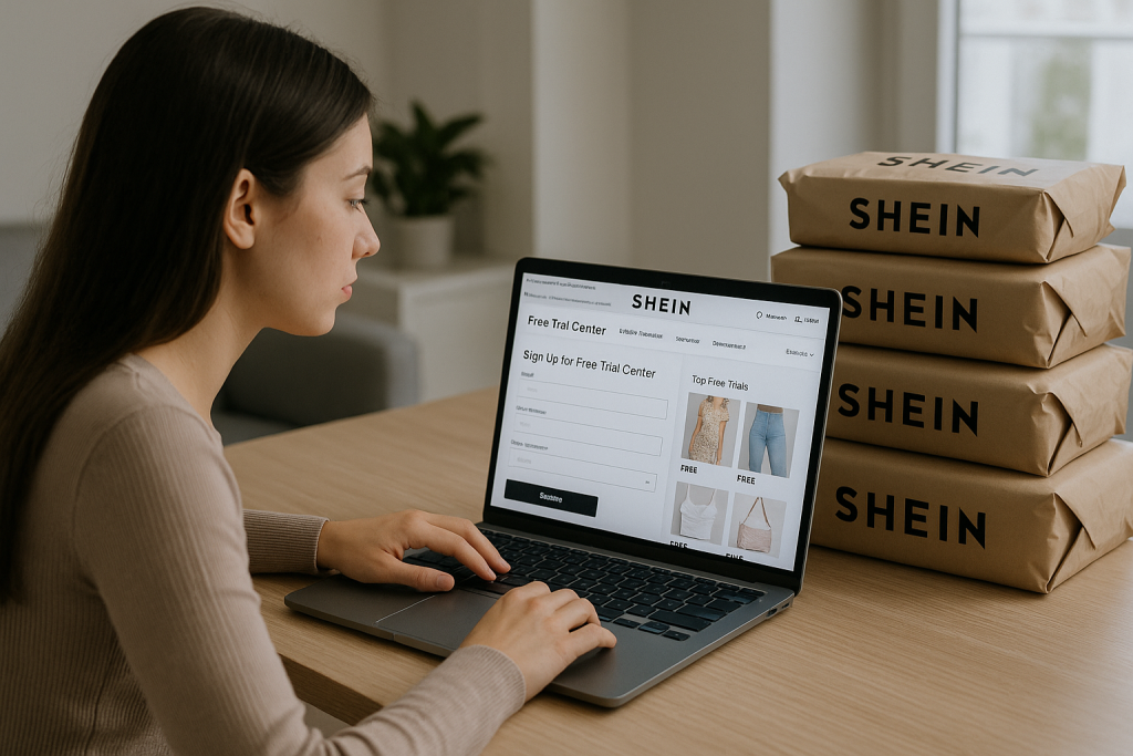 Free Trial Center SHEIN: Guia Completo para Ganhar Produtos de Graça e Dominar o Algoritmo