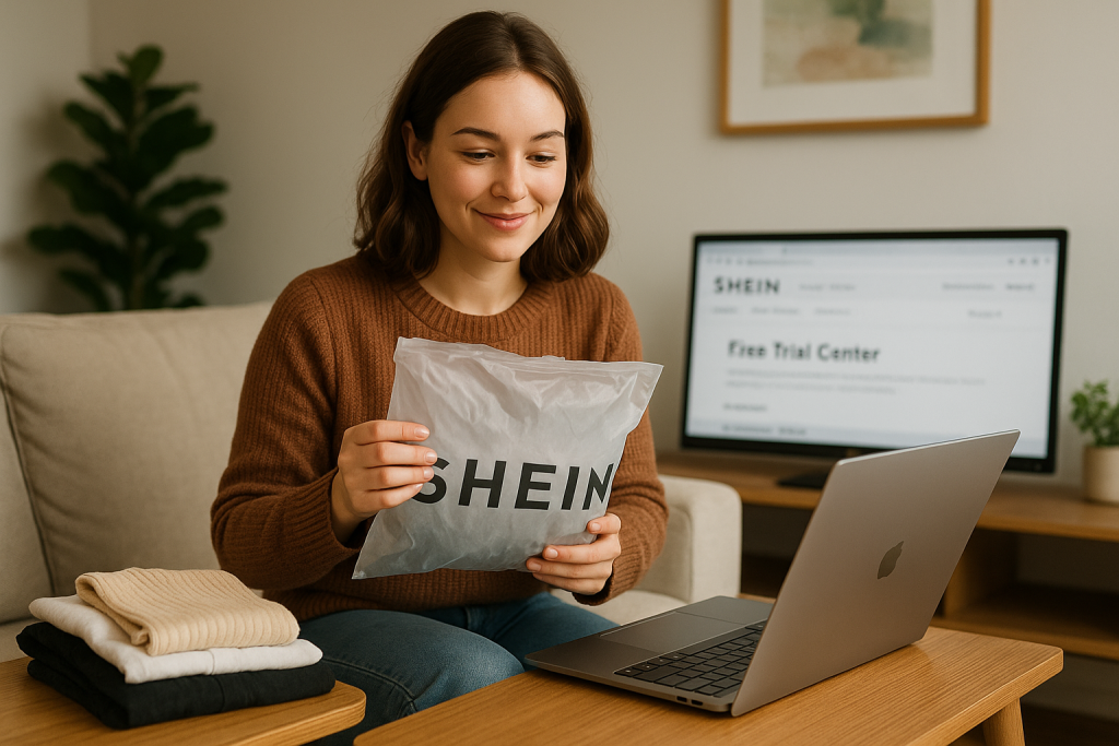 Como Ganhar Roupas de Graça na SHEIN: O Segredo do Free Trial Center Revelado